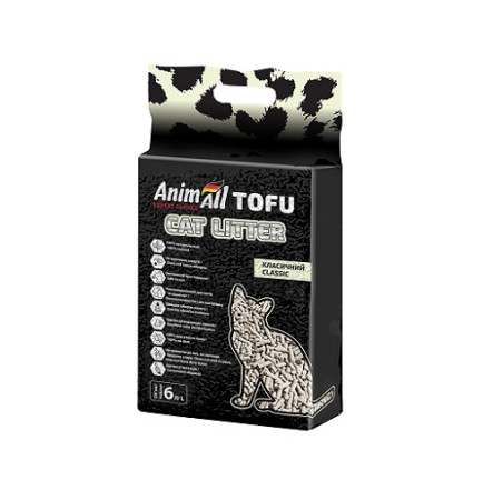 AnimAll Tofu Наповнювач соєвий без аромату 6 л