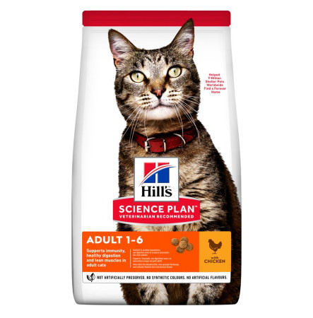 Hill's Science Plan Feline Adult Chicken 1,5кг