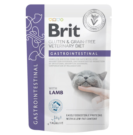 Brit VetDiet Gastrointestinal Cat 85 г