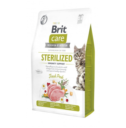 Brit Care Cat by Nutrition Sterilized Immunity Support 400 г