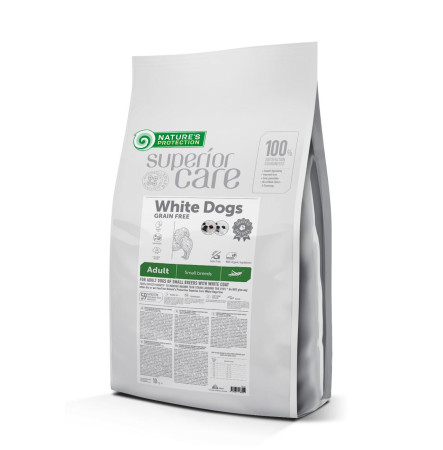 Nature's Protection Superior Care White Dog Small Breeds with Insect 10 кг