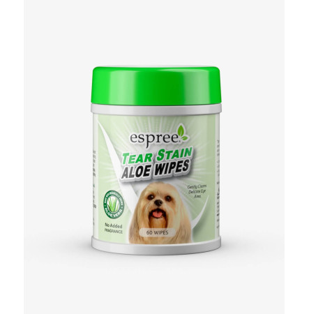 Espree Tear Stain Wipes Вологі серветки для очищення забруднень під очима 60 шт