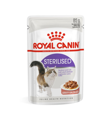 Royal Canin Sterilised in gravy пауч 85 г