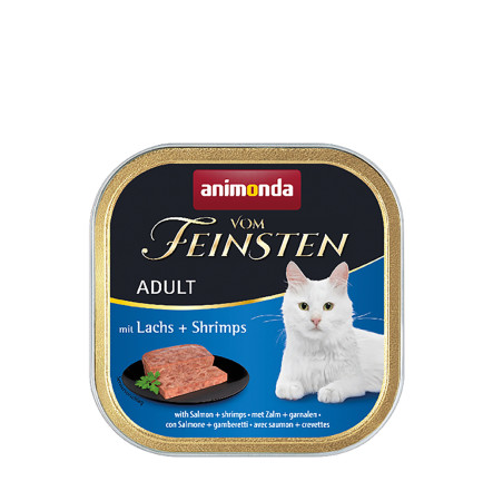 Animonda Vom Feinsten для котів з лососем і креветками 100 г