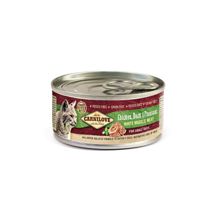 Carnilove Chicken, Duck & Pheasant Cat Adult 100 г