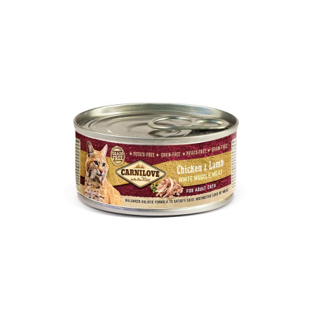 Carnilove Chicken & Lamb Cat Adult 100 г