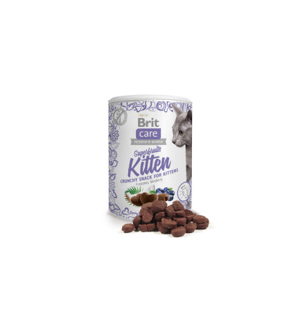 Brit Care Cat Snack Superfruits Ласощі для кошенят 100 г