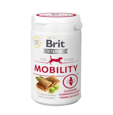 Brit Dog Vitamins Mobility Вітамінізовані ласощі для підтримання суглобів у собак 150 г