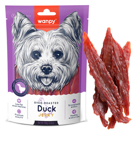 Wanpy Duck Jerky Качине філе для собак 100 г