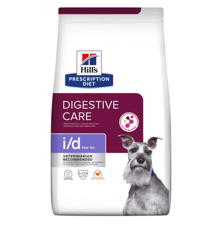 Hill's Prescription Diet Canine I/D Low Fat ActivBiome+ 1,5 кг