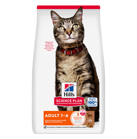Hill's Science Plan Feline Adult Lamb 300 г