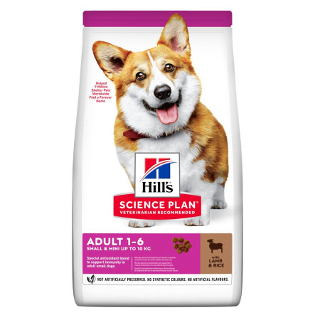 Hill's Science Plan Canine Adult Small&Mini Lamb&Rice 1,5 кг