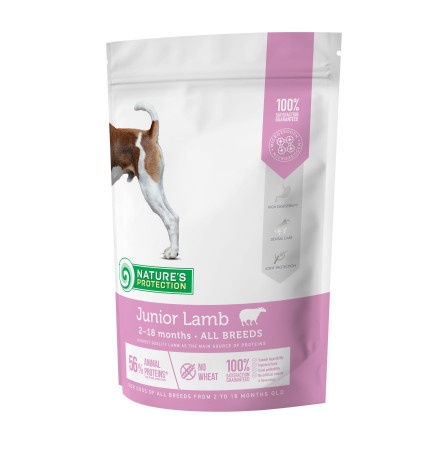 Nature's Protection Junior All Breeds with Lamb 500 г