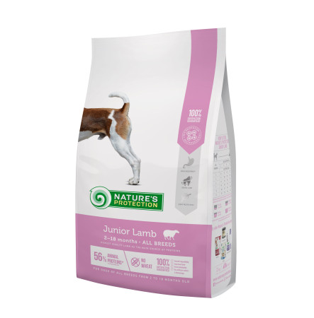 Nature's Protection Junior All Breeds with Lamb 2 кг