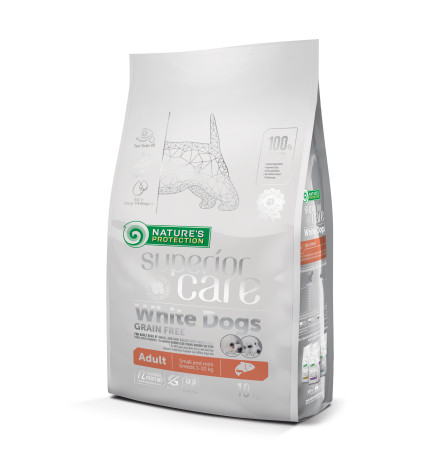 Nature's Protection Superior Care White dog Small and Mini with Salmon 17 кг