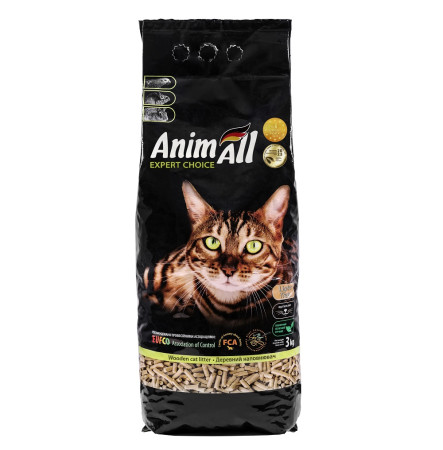 AnimAll Наполнитель древесный 3 кг