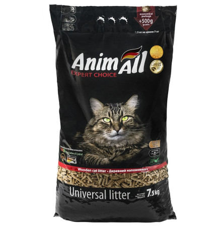 AnimAll Наповнювач деревний 7,6 кг