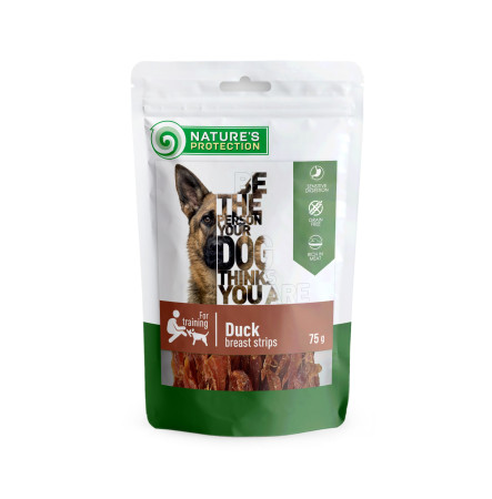 Nature's Protection Dog Snacks Duck Breast Strips 75 г