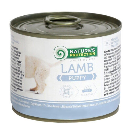 Nature's Protection Puppy Lamb 200 г