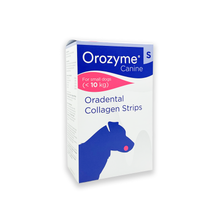 Orozyme Жувальні смужки для гігієни ротової порожнини собак S