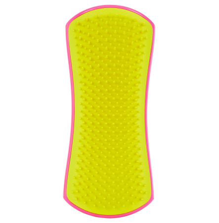 Pet Teezer Detangling & Grooming Pink/Yellow Щітка для розплутування шерсті собак