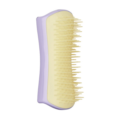 Pet Teezer Mini Detangling & Grooming Lilac/Yellow Щітка для розплутування шерсті собак
