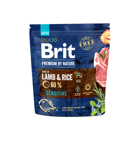 Brit Premium Sensitive Lamb 1 кг