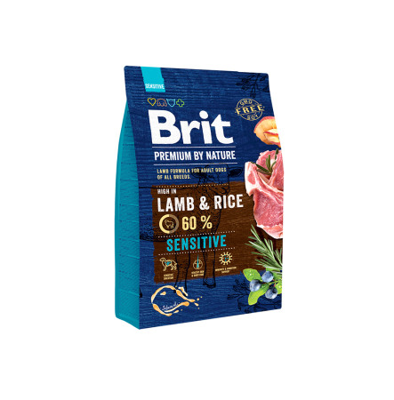 Brit Premium Sensitive Lamb 3 кг