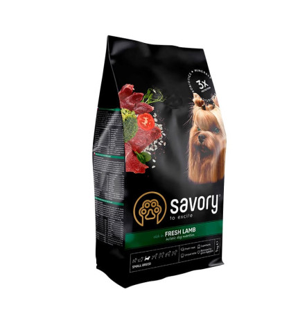 Savory Adult Small Breed Fresh Lamb 1 кг