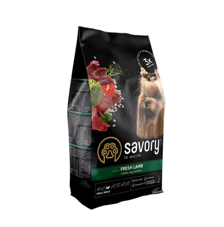 Savory Adult Small Breed Fresh Lamb 3 кг