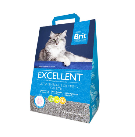 Brit Fresh Excellent Бентонітовий наповнювач для котячого туалету 10 кг