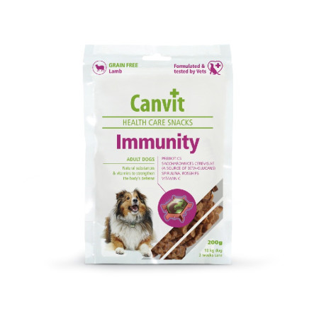 Canvit Immunity Ласощі для підтримки імунітету у собак 200 г