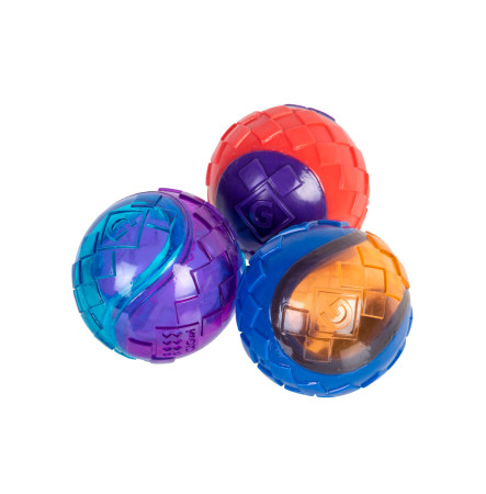 Collar GiGwi Ball Іграшка для собак Три м'ячі з пискавкою 5 см