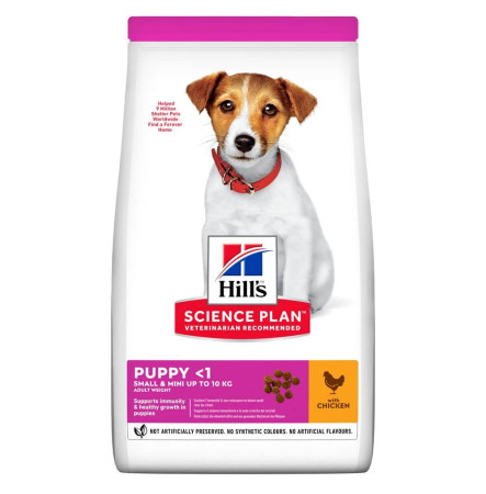 Hill's Science Plan Canine Puppy Small&Mini 1,5кг