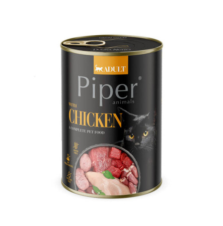 Dolina Noteci Piper Adult Cat with Chiken Консерва з куркою для котів 400 г