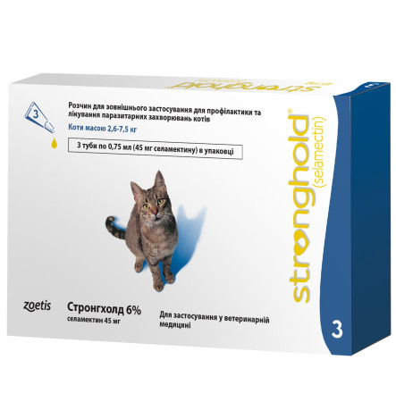 Stronghold для котів вагою від 2,6 до 7,5 кг