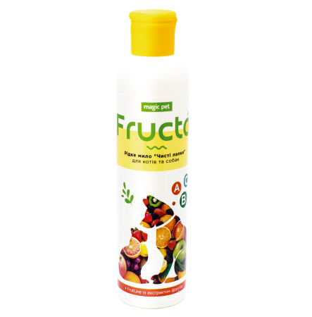 MagicPet Рідке мило FRUCTA для собак та котів 220 мл