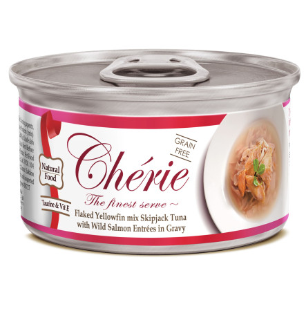 Cherie Signature Gravy Mix Tuna & Wild Salmon 80 г
