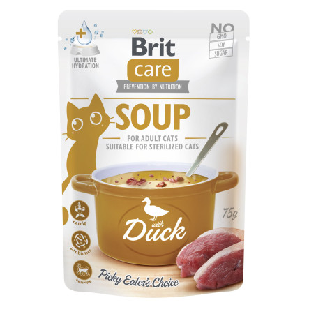 Brit Care Soup Суп з качкою для котів 75 г