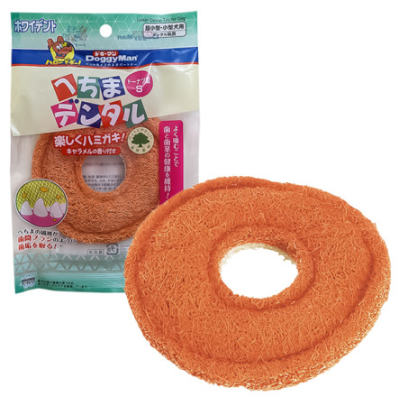 DoggyMan Loofah Doughnut Жувальна іграшка для чищення зубів собак Пончик