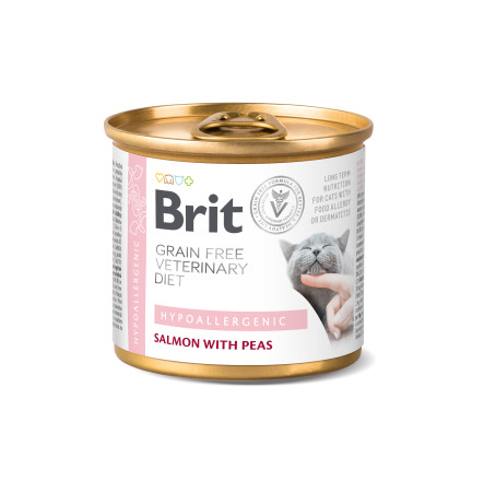 Brit VetDiet Hypoallergenic Cat 200 г
