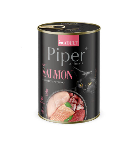 Dolina Noteci Piper Adult Cat with Salmon Консерва з лососем для котів 400 г