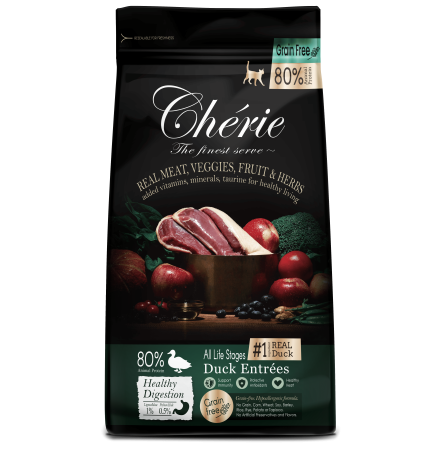 Cherie All Life Stages Cat Healthy Digestion Duck Entrеes 400 г