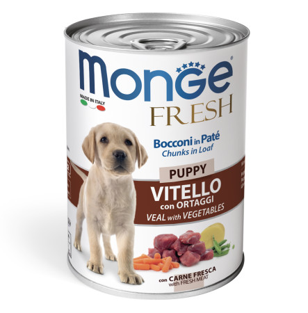 Monge Puppy Wet Veal with Vegetables 400 г