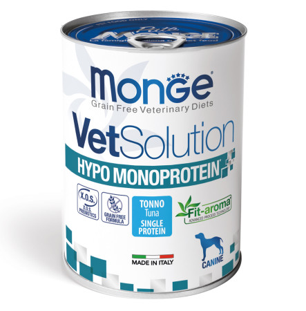 Monge VetSolution Canine HYPO MONOPROTEIN, Tuna 400 г