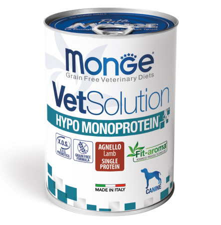 Monge VetSolution Canine HYPO MONOPROTEIN, Lamb 400 г