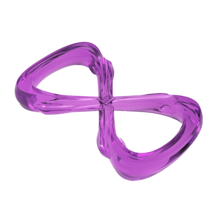 Collar WAUDOG Игрушка для собак Fun Durable Восьмерка 20 cм, фиолетовая