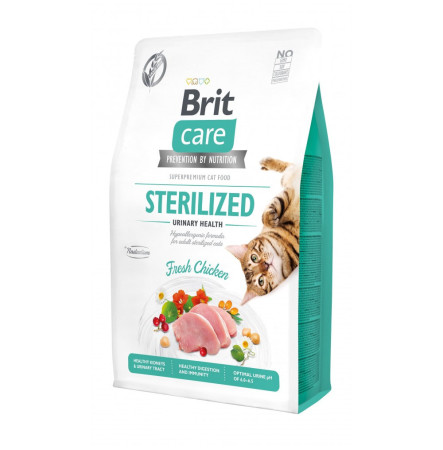 Brit Care Cat Grain Free Sterilized Urinary Health 2 кг