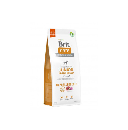 Brit Care Hypoallergenic Junior Large Breed Lamb 12 кг