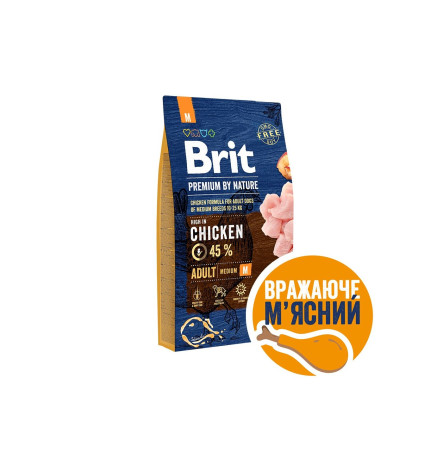 Brit Premium Adult M 8 кг